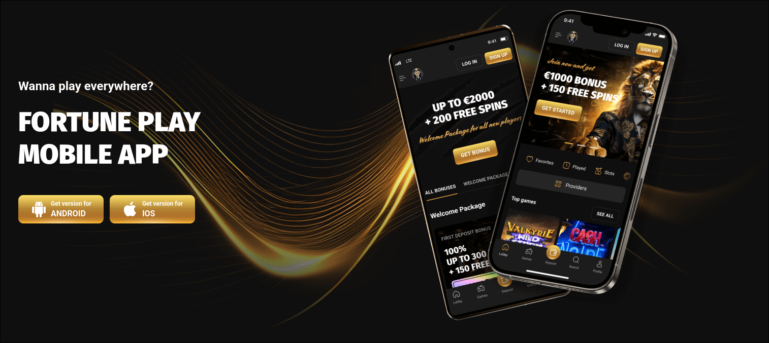 FortunePlay Mobile Casino Experience on iOS and Android